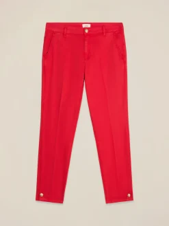 Pantaloni chinos misto lyocell