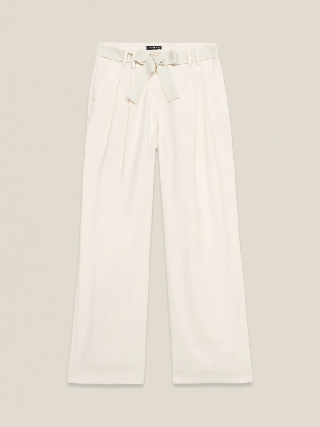 Pantaloni fluidi con cintura