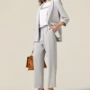 Pantaloni in tessuto fluido