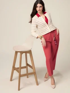 Pantaloni in tessuto fluido