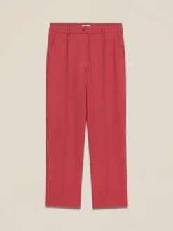 Pantaloni in tessuto fluido