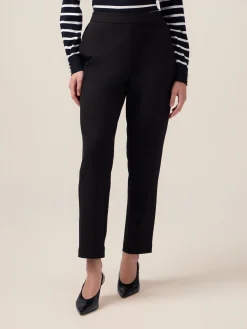 Pantaloni joggers in tessuto scuba crêpe