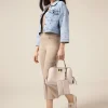 Pantaloni little flare misto cotone