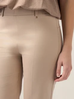 Pantaloni little flare misto cotone