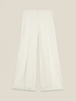 Pantaloni palazzo 100% lino
