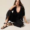 Pantaloni palazzo cropped