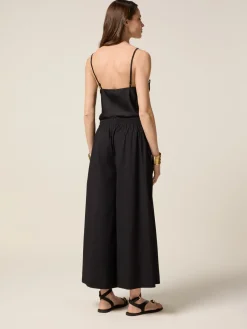 Pantaloni palazzo cropped