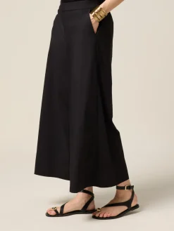 Pantaloni palazzo cropped