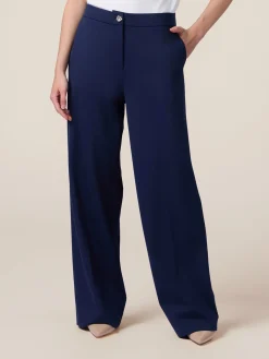 Pantaloni palazzo in punto milano