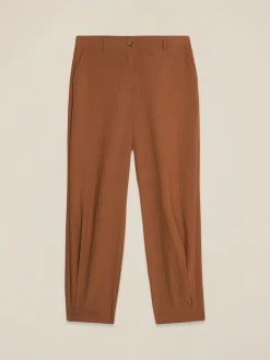 Pantaloni palazzo in tessuto fluido