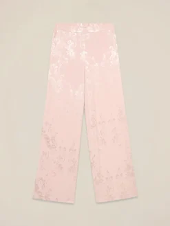 Pantaloni palazzo jacquard