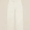 Pantaloni palazzo misto lyocell