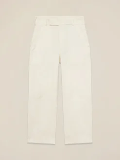 Pantaloni palazzo misto lyocell