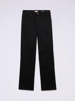 Pantaloni regular misto tencel