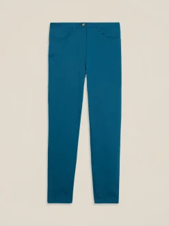 Pantaloni skinny misto cotone