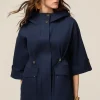 Parka over in cotone con cappuccio