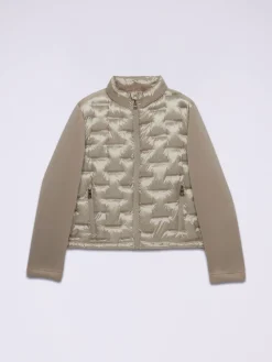 Piumino boxy lightweight combinato
