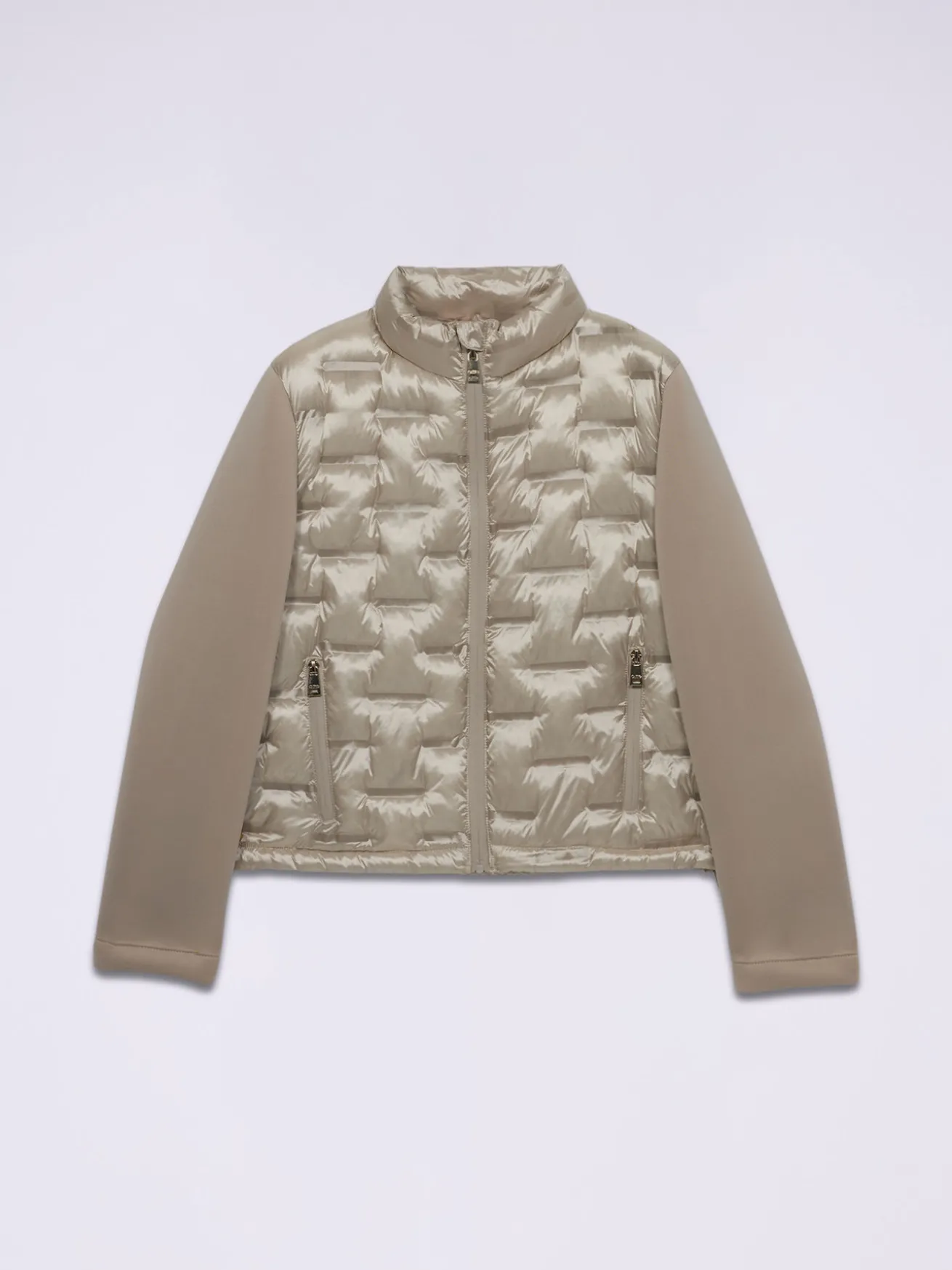 Piumino boxy lightweight combinato
