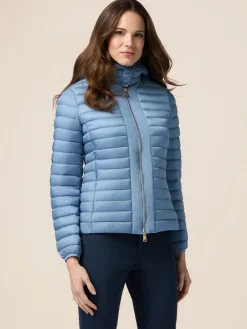 Piumino lightweight con cappuccio staccabile