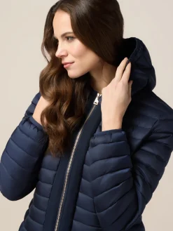 Piumino lightweight con cappuccio staccabile