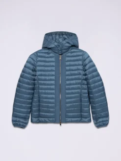 Piumino lightweight con cappuccio staccabile