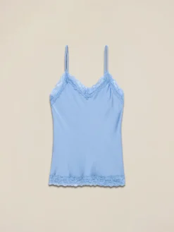 Top lingerie in raso e pizzo