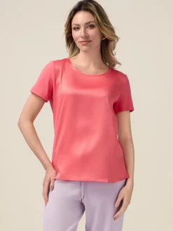 T-shirt bimaterica