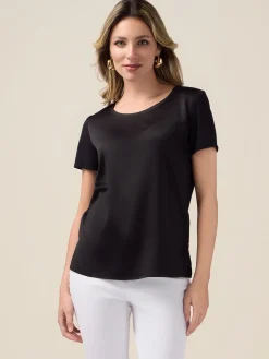 T-shirt bimaterica