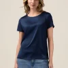 T-shirt bimaterica