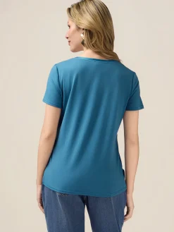 T-shirt bimaterica