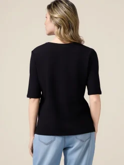 T-shirt con ricamo gioiello