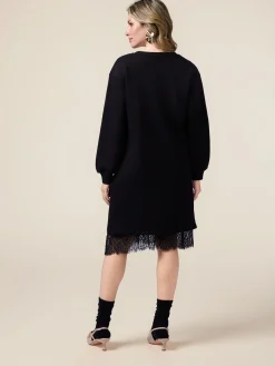 Vestito in felpa con sottoveste